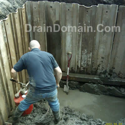 drain trench sheets